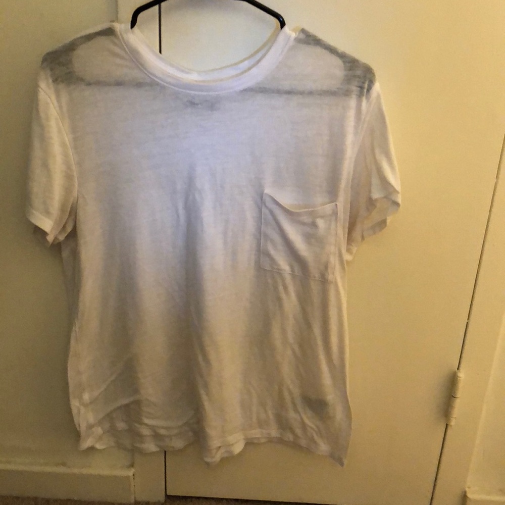 White Abercrombie T-shirt